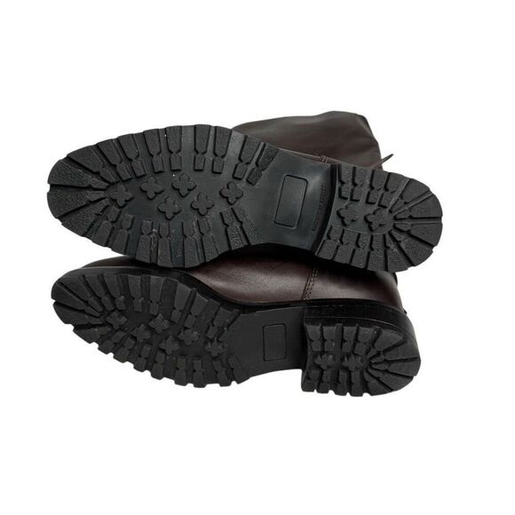 La Canadienne brown buckle pull on knee high leather boots size 6 - Picture 9 of 14